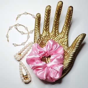 Hand made scrunchie.